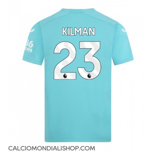 Maglie da calcio Wolves Max Kilman #23 Terza Maglia 2023-24 Manica Corta